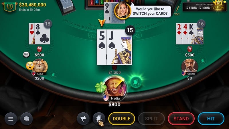Blackjack là một sản phẩm game bài so điểm giữa người chơi và nhà cái